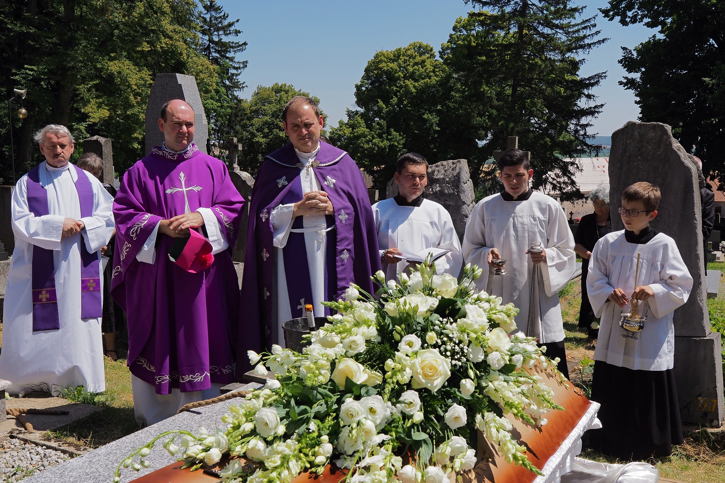 Homília otca Juraja Vitteka pri pohrebe p. kostolníčky Eleonóry Čurajovej