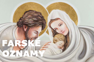 Farské oznamy na 2. nedeľu po narodení Pána