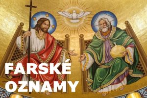 Farské oznamy 11. nedeľa – sv. Trojice
