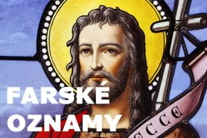 Farské oznamy na 21. nedeľu cez rok
