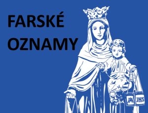 Farské oznamy na 15. nedeľu cez rok