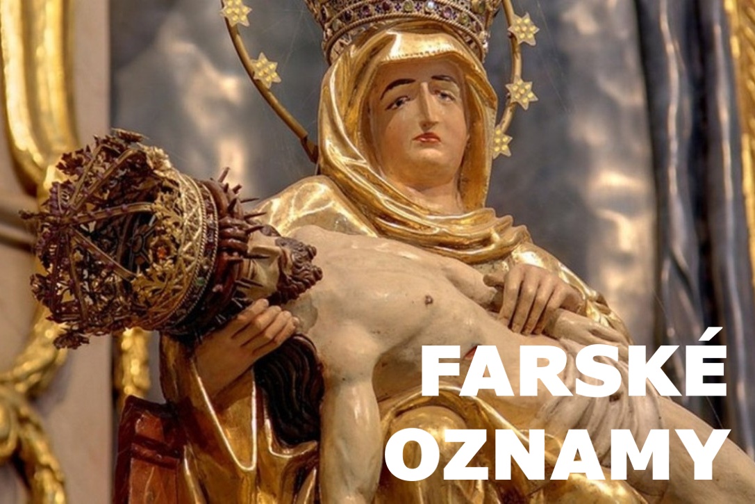 Farské oznamy 24. nedeľa cezrok