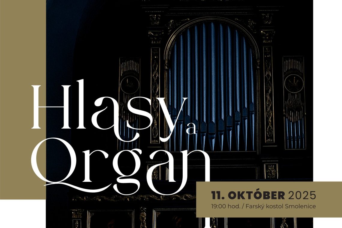 Pozvánka na koncert Hlasy a organ