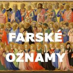 Farské oznamy 30. nedeľa cezrok