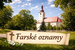 Farské oznamy na 4. nedeľu cezrok